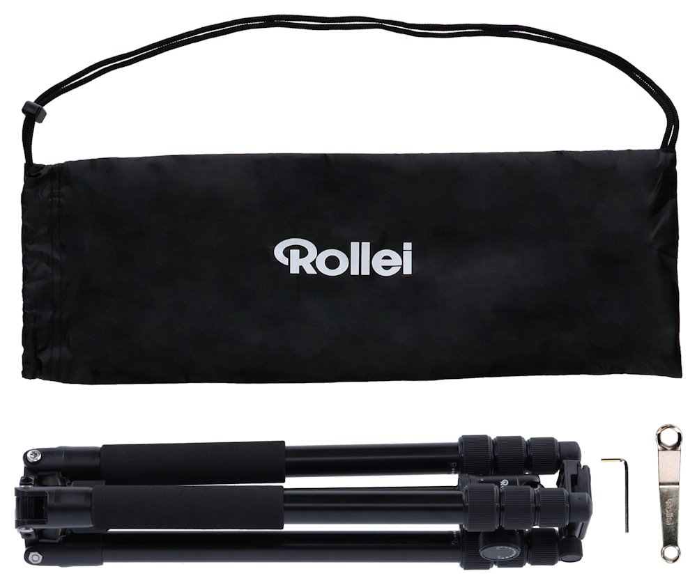 Rollei Stativ C5i / 22583/ Zátěž 8kg/ Vytažený 159 cm/ Hliník/ Černý