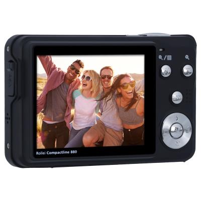 Rollei Compactline 880/ 18 MPix/ 8x zoom/ 2,7 LCD/ HDV video/ Černý
