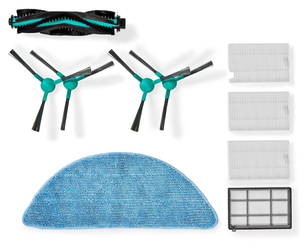 NEDIS sada pro vysavač WIFIVCL001CBK/ 3x HEPA filtr/ hlavní filtr/ sada kartáčů/ mop