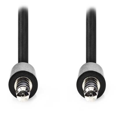 NEDIS kabel jack 3,5 mm - jack 3,5 mm/ černý/ bulk/ 1m
