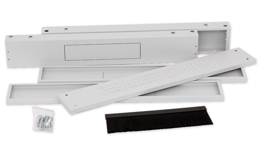 Triton Podstavec 600x600 s filtrem 1x pro RDA RAL7035, šedý