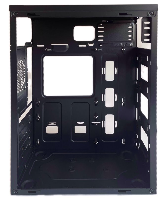 EUROCASE MidT ML N6-500B / bez zdroje / 2x USB 3.0  / černá