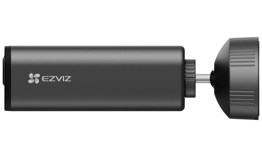 EZVIZ IP kamera EB5 4K/ venkovní/ Wi-Fi/ USB-C/ IP65/ objektiv 2,8mm/ H.265/ IR až 15m/ baterie/ černá
