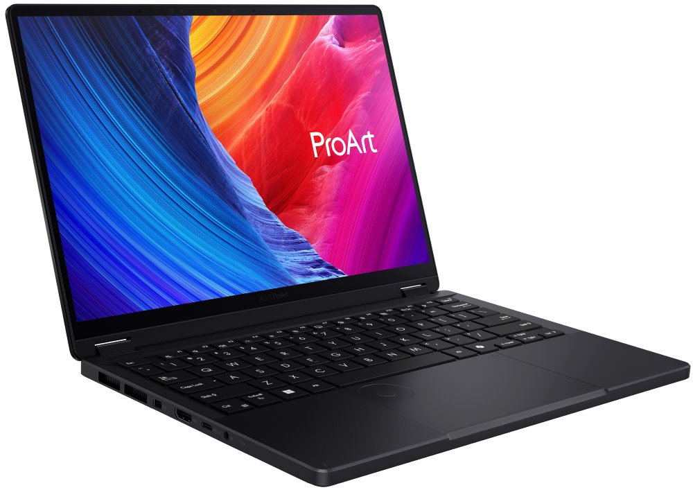 ASUS ProArt/ AMD STRIX-12C/BGA/ 32GB/ 2TB SSD/ RTX 4070 8GB/ 13,3"WQXGA+,touch/ W11P/ černý