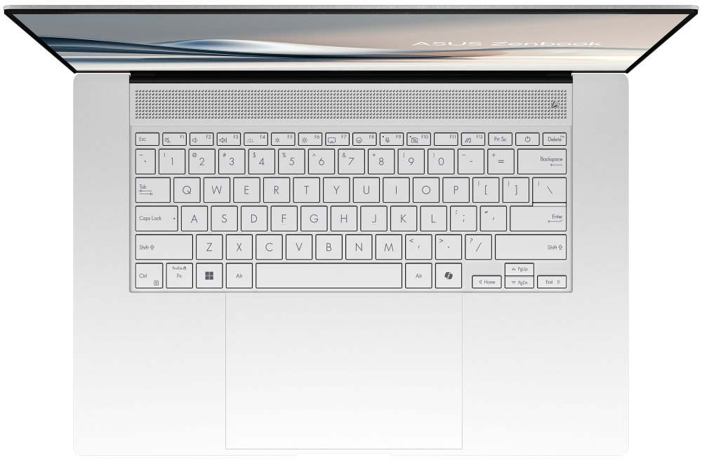 ASUS Zenbook S/ AMD STRIX-12C/BGA/ 32GB/ 2TB SSD/ Radeon™ Graphics/ 16"WQXGA+,OLED,touch/ W11P/ bílý