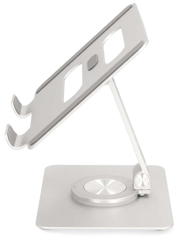 NEDIS stojan na tablet/ univerzální/ Full Motion/ natočení 360 °/ hliník/ stříbrný