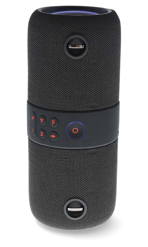 NEDIS reproduktor/ 2.0/ výkon 40 W/ Bluetooth/ AUX/ USB-C/ USB/ černý