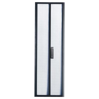 XtendLan 42U/800x1000 stojanový, černý, dvoudílné perforované dveře a záda