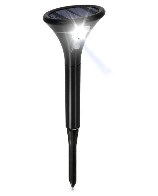 IMMAX GARDEN venkovní solární LED osvětlení se světelným a pohybovým čidlem, 1W, IP65