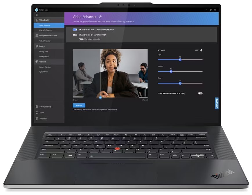 Lenovo Z16 Gen 2/ Ryzen 7 PRO 7840HS/ 32GB DDR5/ 1TB SSD/RX 6550M 4GB/ 16"WQUXGA,OLED,touch/ W11P/ šedý