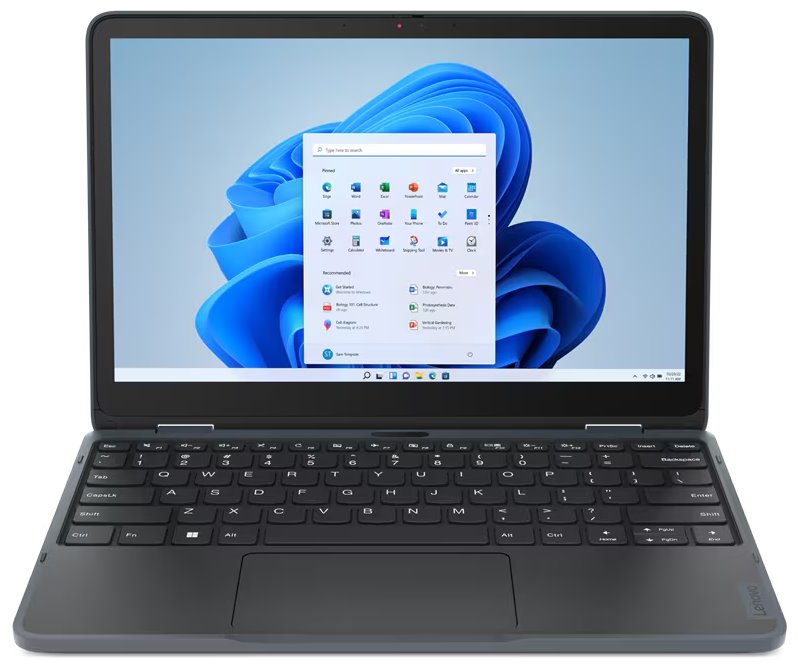 Lenovo 300w G4/ N100/ 4GB DDR5/ 128GB SSD/ Intel UHD/ 11,6"HD,touch/ W11P/ šedý