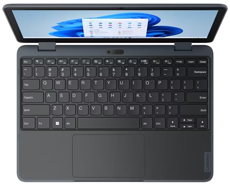 Lenovo 300w G4/ N100/ 4GB DDR5/ 128GB SSD/ Intel UHD/ 11,6"HD,touch/ W11P/ šedý