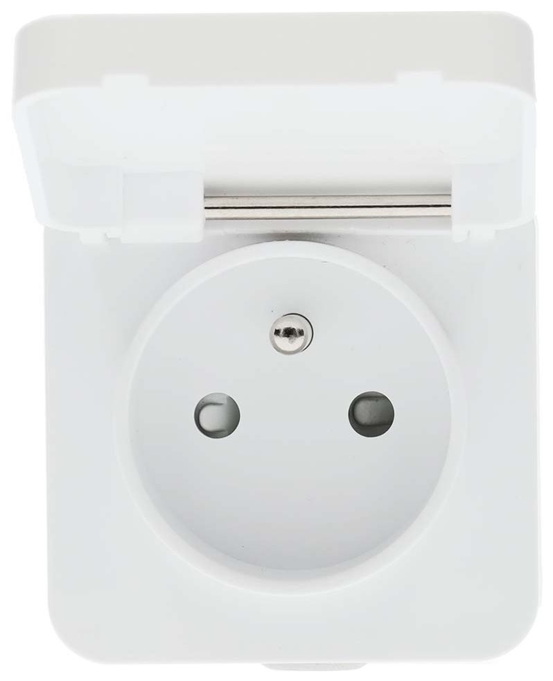 NEDIS chytrá zásuvka/ venkovní/ 16A/ Zigbee 3.0/ francouzský typ E/ IP44/ měřič výkonu/ Android/ iOS/ Nedis® SmartLife