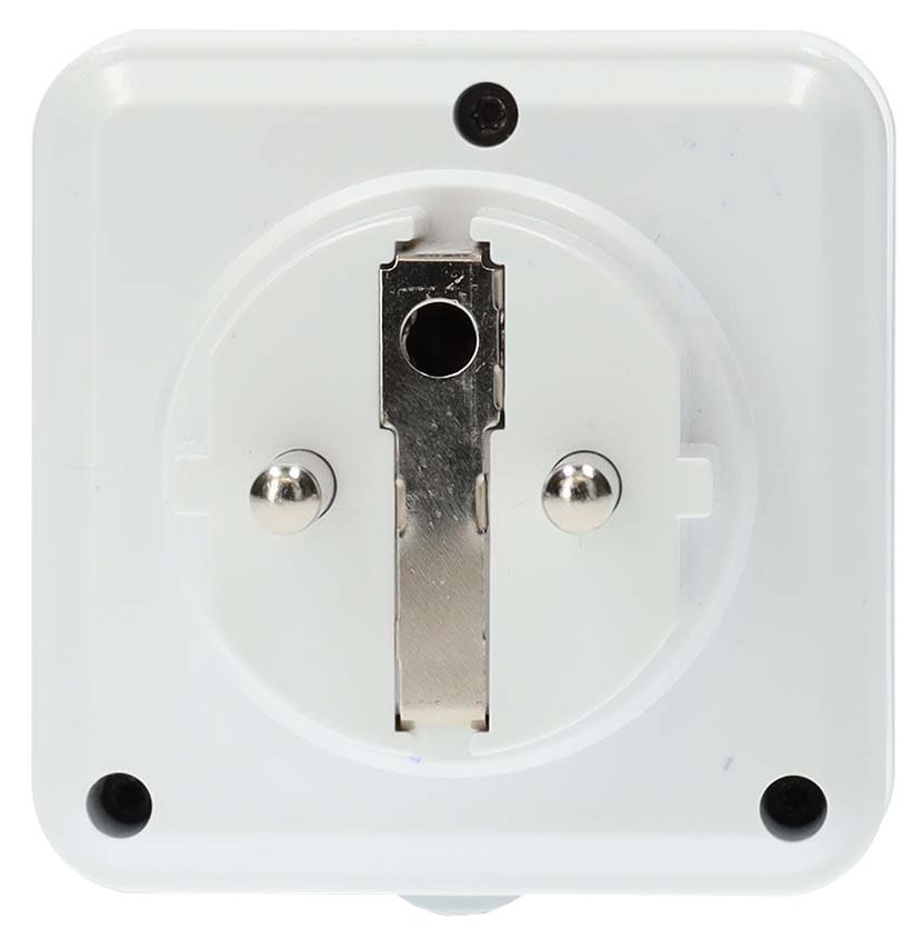 NEDIS chytrá zásuvka/ venkovní/ 16A/ Zigbee 3.0/ francouzský typ E/ IP44/ měřič výkonu/ Android/ iOS/ Nedis® SmartLife