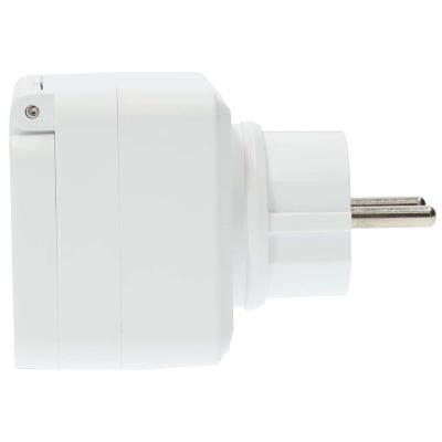 NEDIS chytrá zásuvka/ venkovní/ 16A/ Zigbee 3.0/ francouzský typ E/ IP44/ měřič výkonu/ Android/ iOS/ Nedis® SmartLife