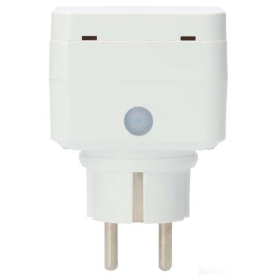 NEDIS chytrá zásuvka/ venkovní/ 16A/ Zigbee 3.0/ francouzský typ E/ IP44/ měřič výkonu/ Android/ iOS/ Nedis® SmartLife