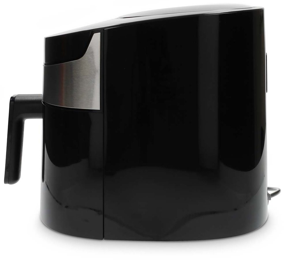 NEDIS Wi-Fi chytrá horkovzdušná fritéza/ objem 7,2 L/ 240 min. časovač/ 8 přednastavených programů/ výkon 1800 W/ černá