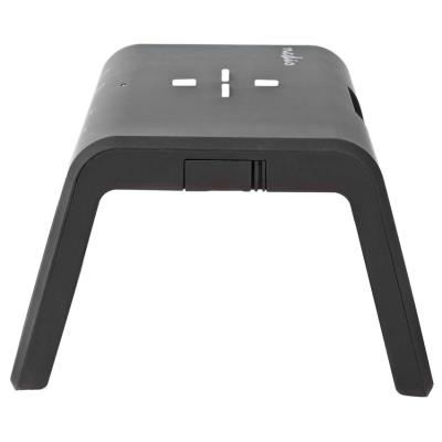 NEDIS budík/ bezdrátová nabíječka/ Qi certifikace/ noční lampička/ více barev/ 5/12/9VDC/ 1.0A/2.5A/ USB-A/ černý