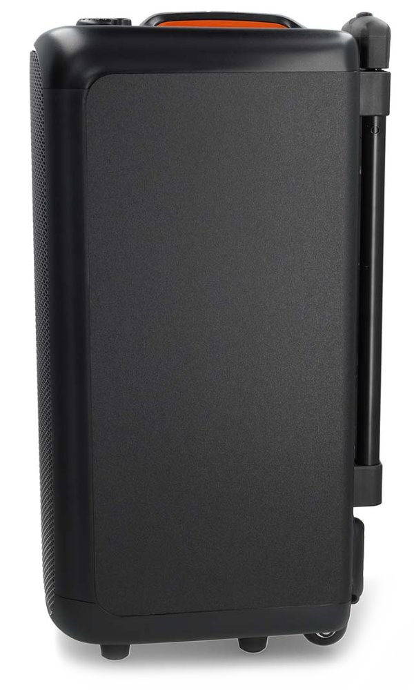 NEDIS párty reproduktor/ výkon 240 W/ Bluetooth/ doba přehrávání na baterie 5 hod/ držadlo/ párty osvětlení/ ekvalizér