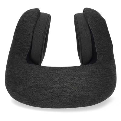 NEDIS bezdrátová sluchátka + mikrofon/ Over-Ear/ BT/ cestovní polštář/ výdrž 11 hod/ hlasového ovládání/ USB-C/ antracit