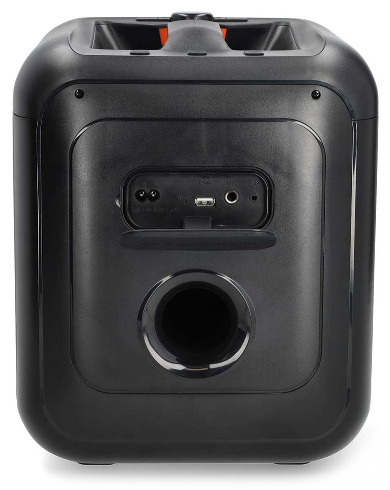 NEDIS párty reproduktor/ výkon 150 W/ Bluetooth/ doba přehrávání na baterie 5 hod/ držadlo/ párty osvětlení/ ekvalizér