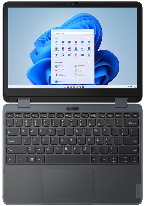 Lenovo 500w G4/ N100/ 4GB DDR5/ 128GB SSD/ Intel UHD/ 12,2"WUXGA touch/ W11P/ šedý