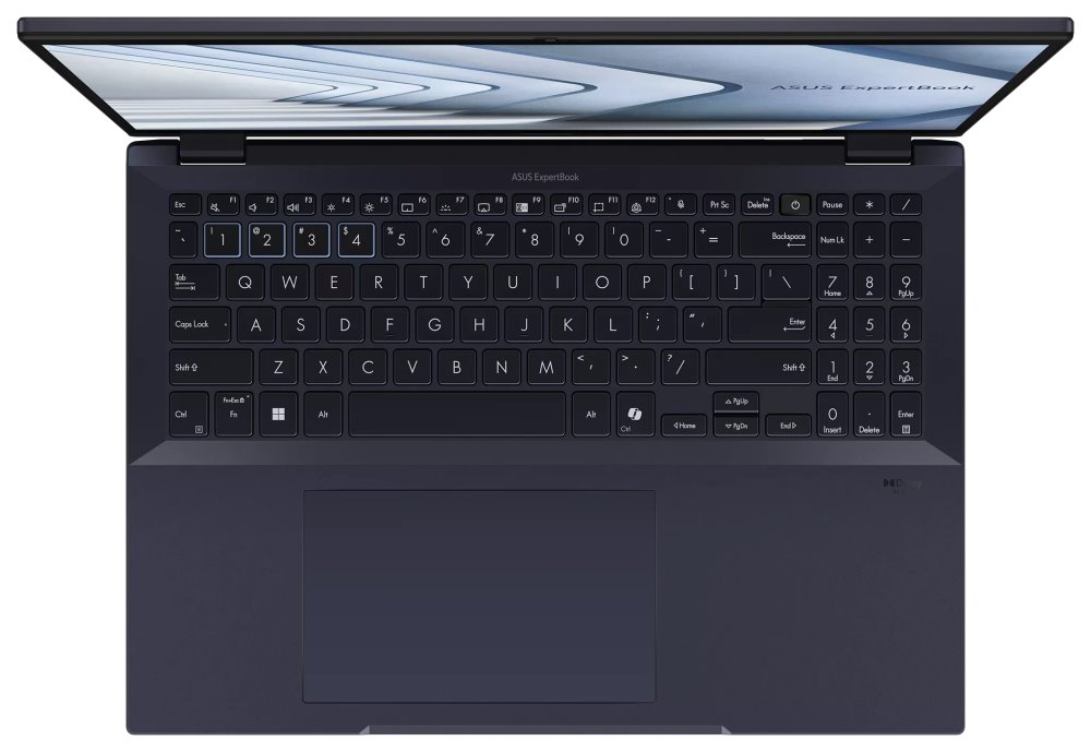 ASUS ExpertBook B5/ Core 7-155H/ 32GB/ 1TB SSD/ Intel® Arc™ Graphics/ 16"WUXGA,matný/ W11P/ černý