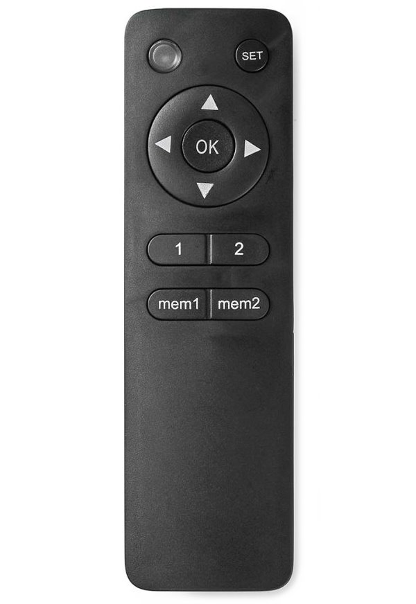 NEDIS stropní TV držák/ 23 - 65 "/ nosnost 30 kg/ motorizovaný/ otočný/ naklápěcí/ vzdálenost od stropu 140 mm/ DO/ ocel