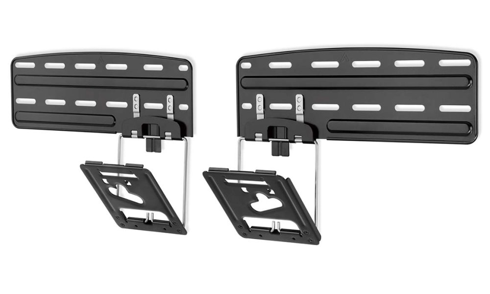 NEDIS nástěnný TV držák/ 43 - 85"/ nosnost 60 kg/ vzdálenost od stěny 7,50 mm/ fixní/ ocel/ černý