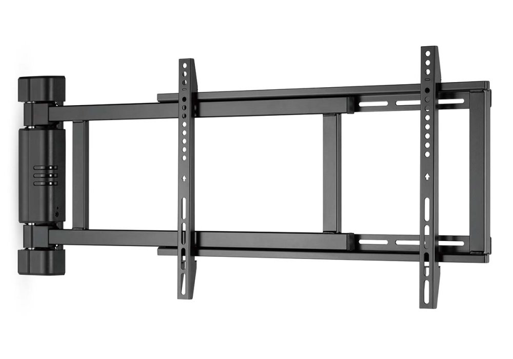 NEDIS nástěnný TV držák/ 32 - 75 "/ nosnost 50 kg/ motorizovaný/ otočný/ vzdálenost od stěny 56 mm/ dálkové ovl./ ocel