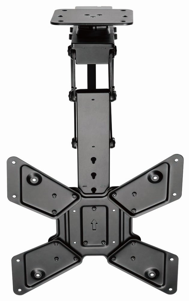 NEDIS stropní TV držák/ 23 - 65 "/ nosnost 30 kg/ motorizovaný/ otočný/ naklápěcí/ vzdálenost od stropu 140 mm/ DO/ ocel