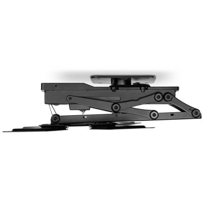 NEDIS stropní TV držák/ 23 - 65 "/ nosnost 30 kg/ motorizovaný/ otočný/ naklápěcí/ vzdálenost od stropu 140 mm/ DO/ ocel