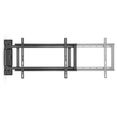 NEDIS nástěnný TV držák/ 32 - 75 "/ nosnost 50 kg/ motorizovaný/ otočný/ vzdálenost od stěny 56 mm/ dálkové ovl./ ocel