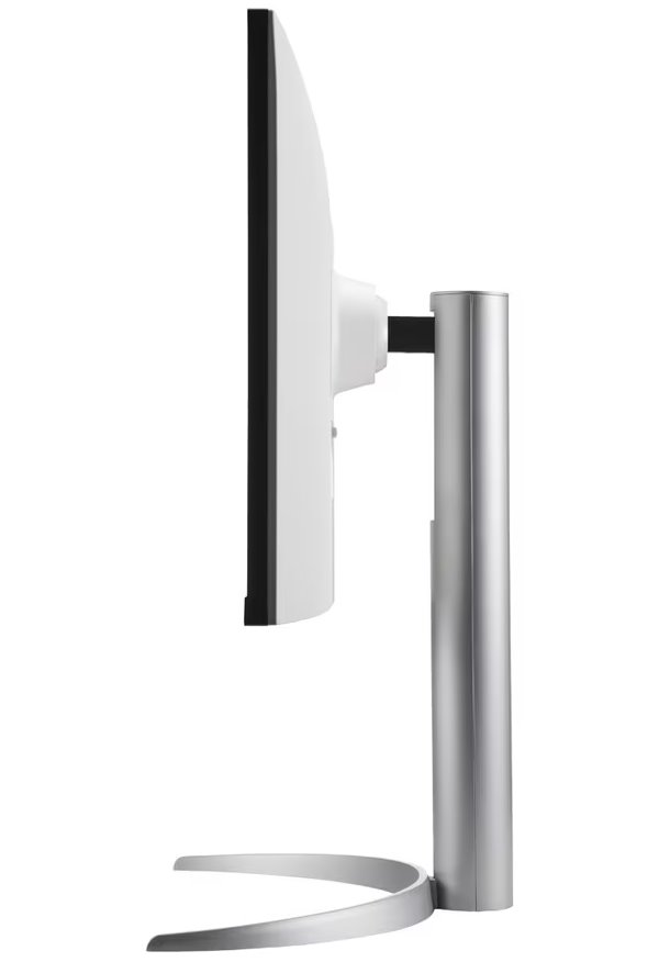 LG monitor 27UQ850V-W IPS 4K / 3840x2160 / 5ms / 2000:1 / 400cd / HDMI / DP / USB-C/ repro /pivot / výškově nastav./bílý