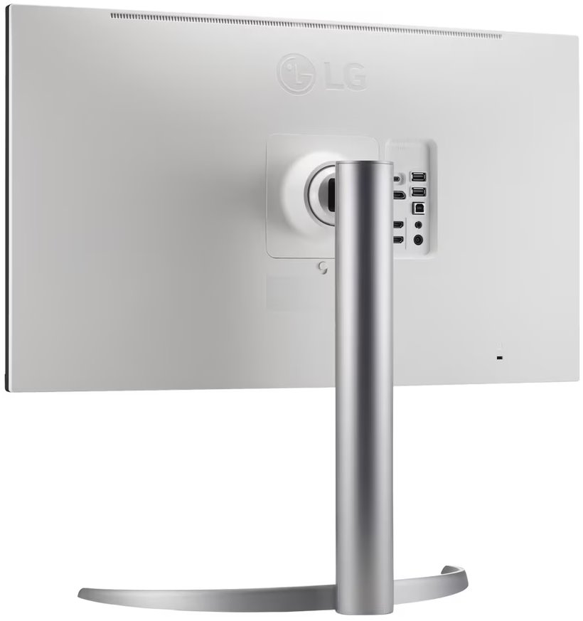 LG monitor 27UQ850V-W IPS 4K / 3840x2160 / 5ms / 2000:1 / 400cd / HDMI / DP / USB-C/ repro /pivot / výškově nastav./bílý