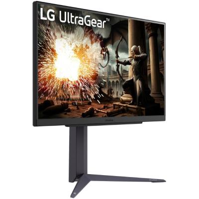 LG monitor 27GS75Q-B  IPS 27"/ 2560x1440 / 180Hz/ 300cdm / 1ms/ 1000:1/DP/HDMI/pivot/ výškově nastavitelný