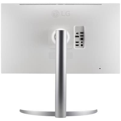 LG monitor 27UQ850V-W IPS 4K / 3840x2160 / 5ms / 2000:1 / 400cd / HDMI / DP / USB-C/ repro /pivot / výškově nastav./bílý