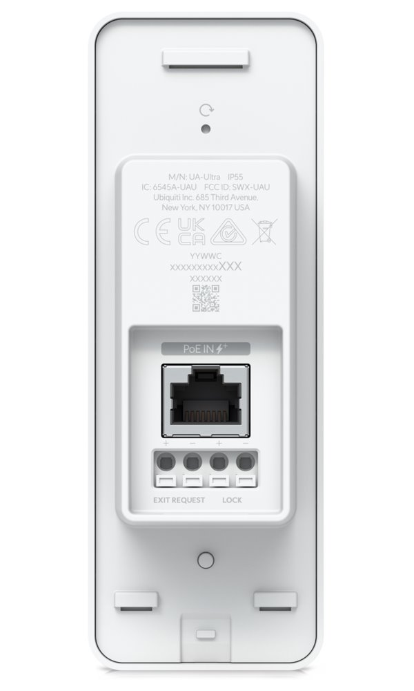 Ubiquiti UniFi Access Ultra - Rozbočovač a přístupová NFC čtečka, krytí IP55, 1x PoE+ In
