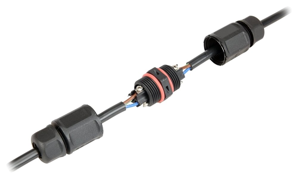 XtendLan I spojka, na dráty do průměru 2,75mm, voděodolná, instalace kabeláže 5,5mm až 8,5mm (průměr)