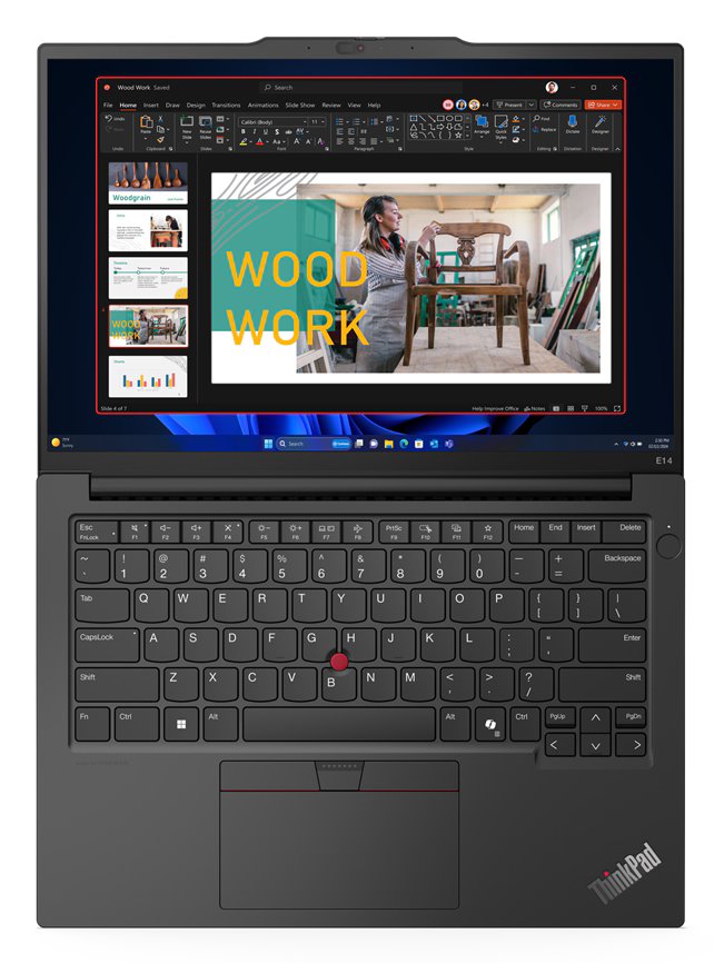 Lenovo E14 AMD G6/ Ryzen 7 7735HS/ 16GB DDR5/ 1TB SSD/ Radeon™ Graphics/ 14"WUXGA,matný/ W11P/ černý