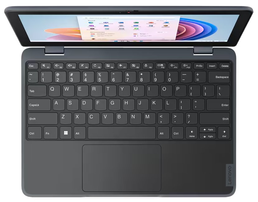 Lenovo 100w G4/ N100/ 4GB DDR5/ 128GB SSD/ Intel UHD/ 11,6"HD,matný/ W11P/ šedý