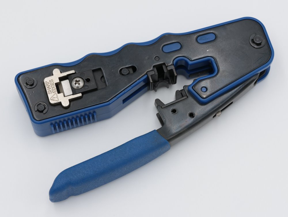 XtendLan Kleště krimpovací profi kleště RJ-45, EZ RJ-45