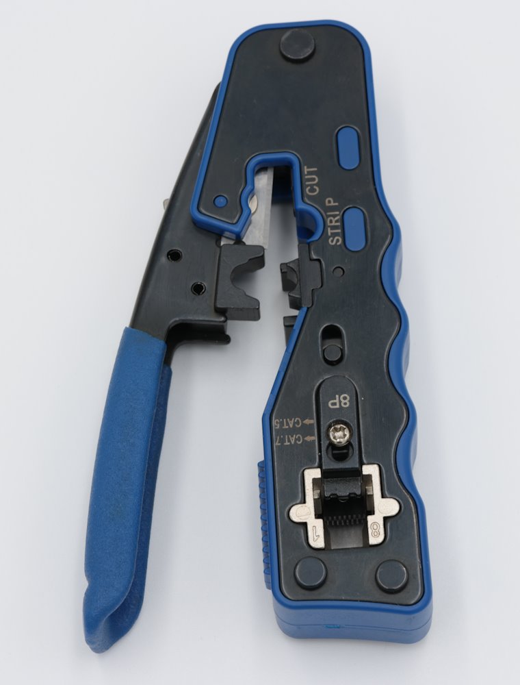 XtendLan Kleště krimpovací profi kleště RJ-45, EZ RJ-45