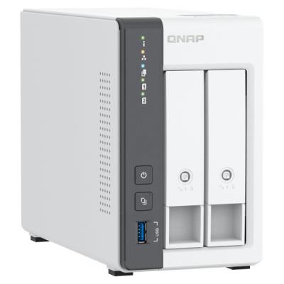 QNAP TS-216G   2x SATA, 4GB RAM, 1x GbE, 1x 2,5GbE, 2x USB 2.0, 1x USB 3.2