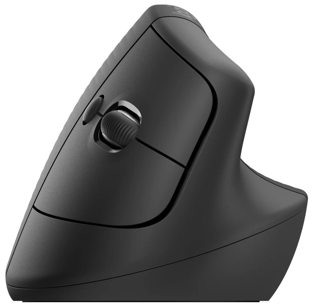 Logitech myš Lift Vertical Ergonomic Mouse for Business/ bezdrátová / pro praváky/ grafit-černá