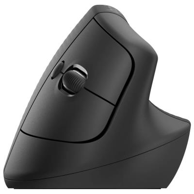 Logitech myš Lift Vertical Ergonomic Mouse for Business/ bezdrátová / pro praváky/ grafit-černá