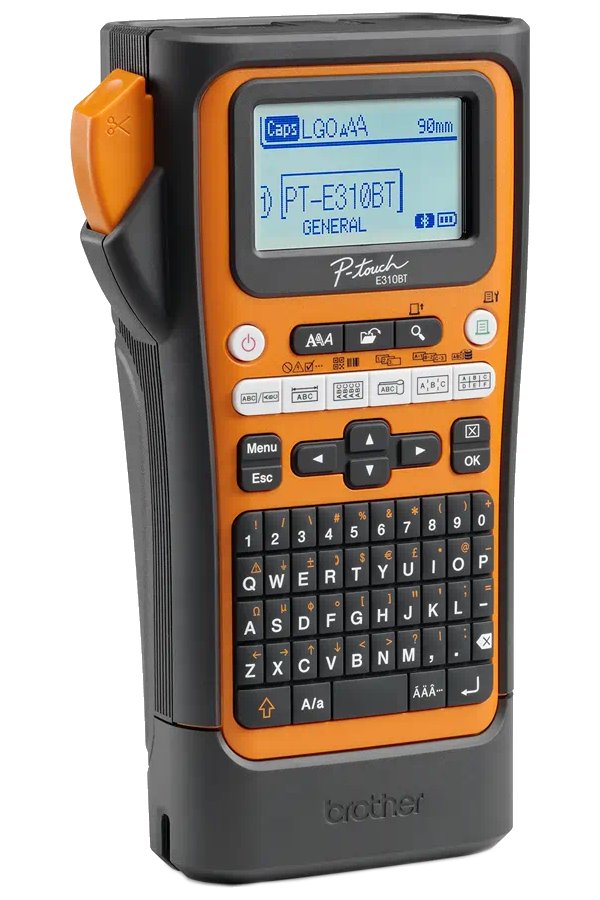 BROTHER tiskárna samolepicích štítků Brother PT-E310BTVP / 18mm / USB / bat. provoz / kufr