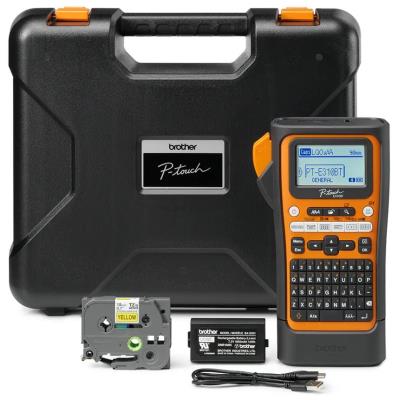 BROTHER tiskárna samolepicích štítků Brother PT-E310BTVP / 18mm / USB / bat. provoz / kufr
