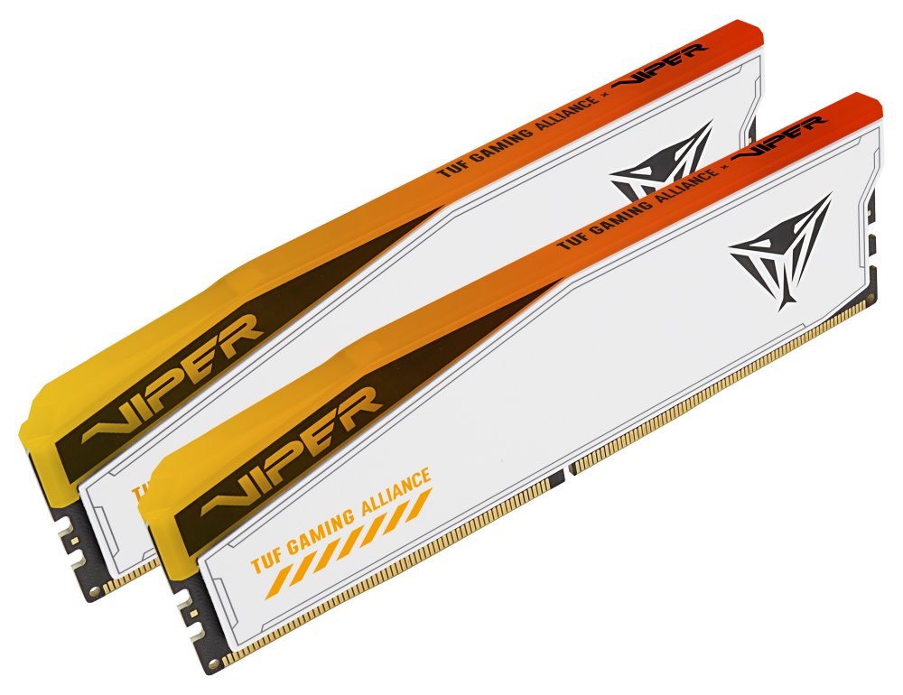 PATRIOT VIPER ELITE 5 TUF GAMING RGB HS 32GB DDR5 6000MT/s / DIMM / CL36 / 1,35V / Kit 2x 16GB