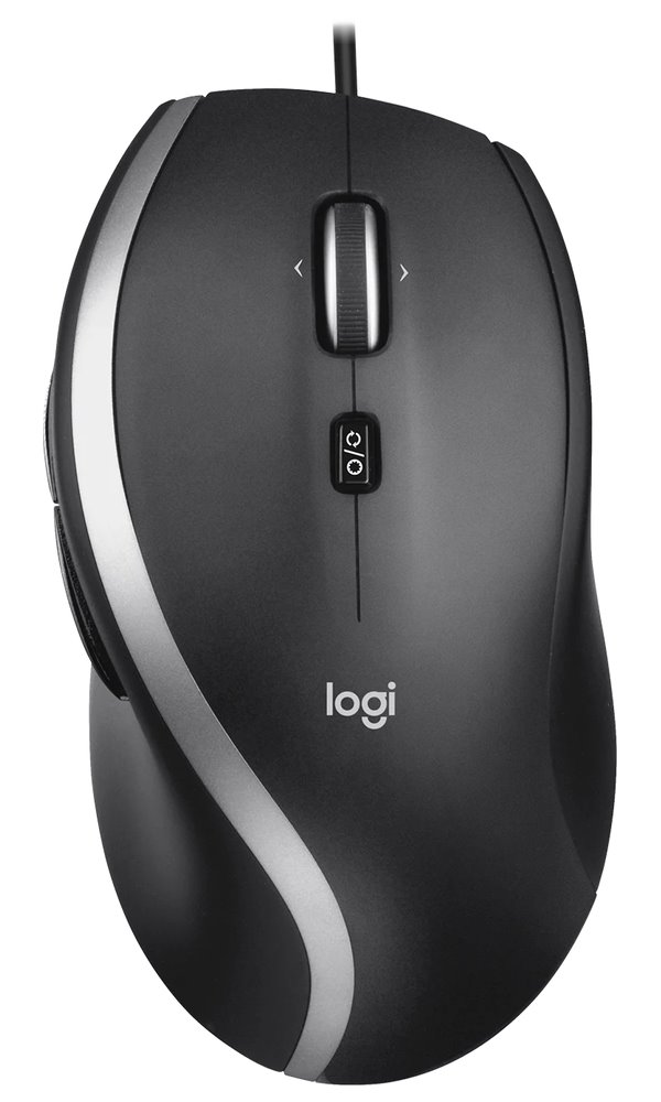 Logitech myš M500s/Kancelářská/Optická/Pro praváky/4 000DPI/Drátová USB/Černá